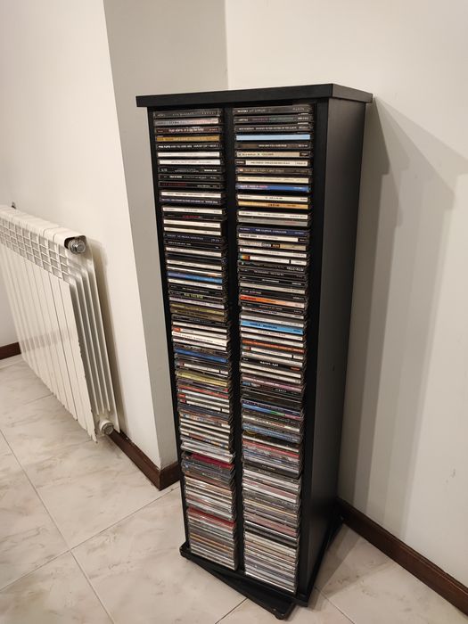 Estante giratória para CD's