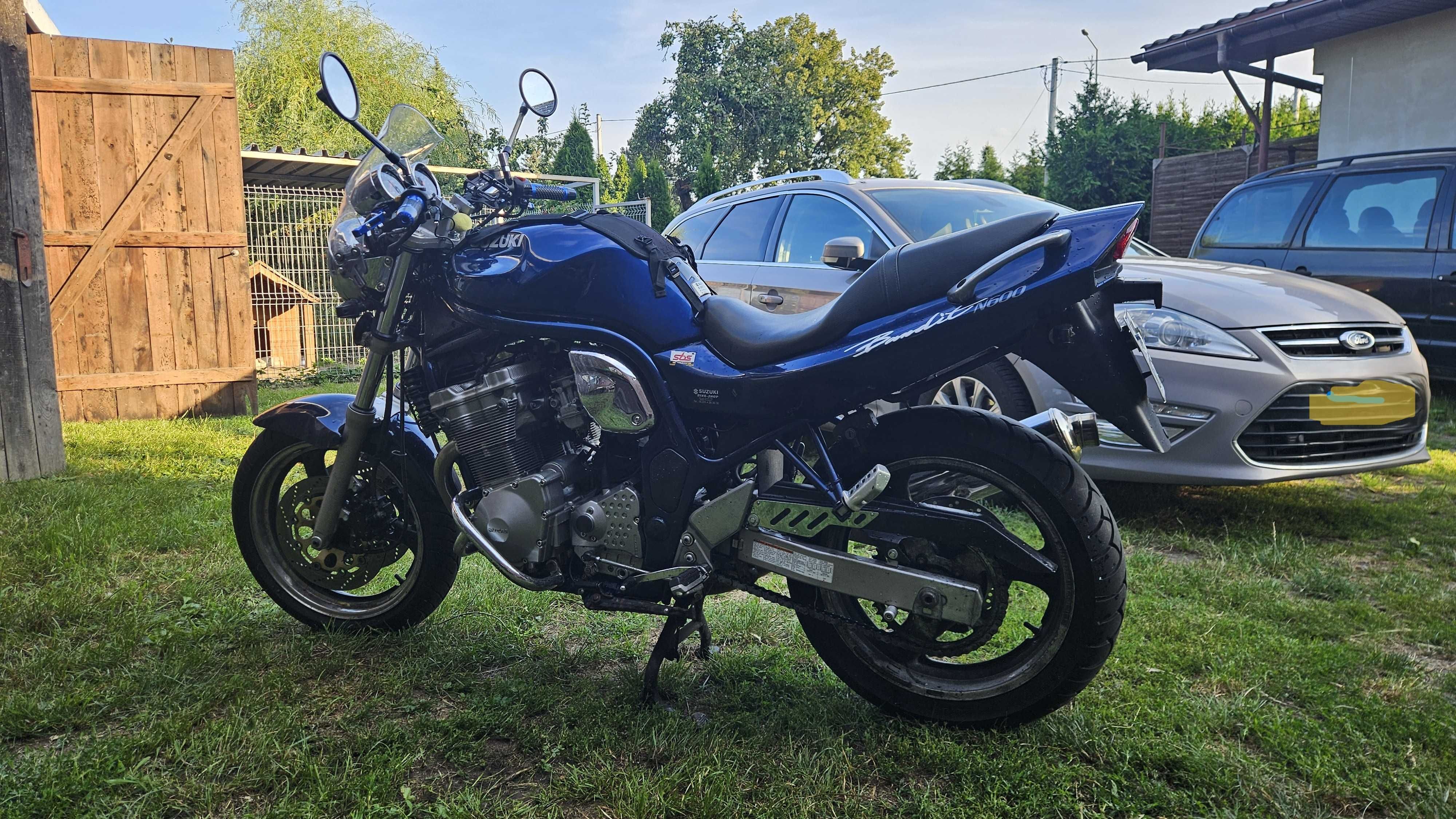 Suzuki Bandit 600 N 1998 r. - dodatkowe wyposażenie, świeżo po OC