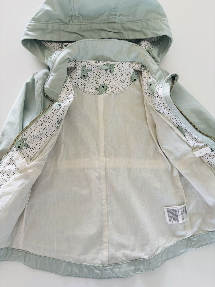 Kurtka H&M roz.104, wiosenna, wiatrówka