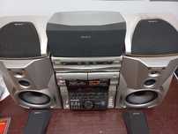 Wieża sony Rx 110Av/dj mix pro/pro logic