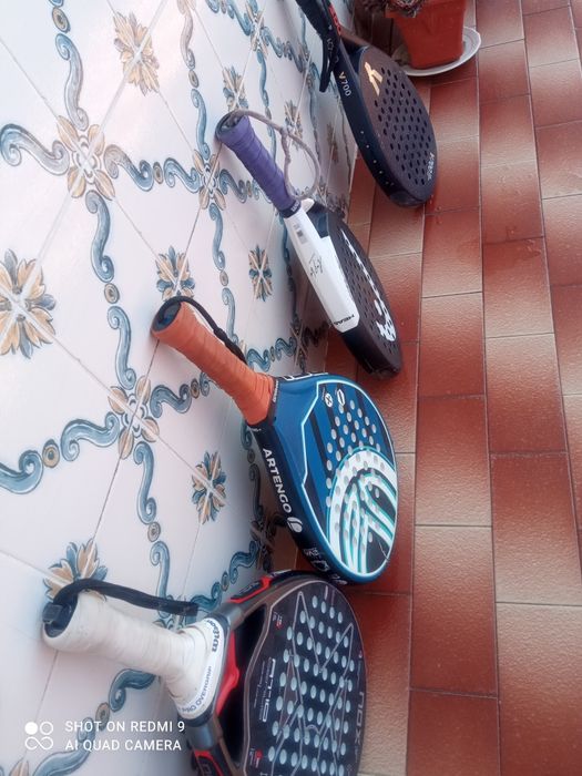 Vendo 4 raquetes padeo originais