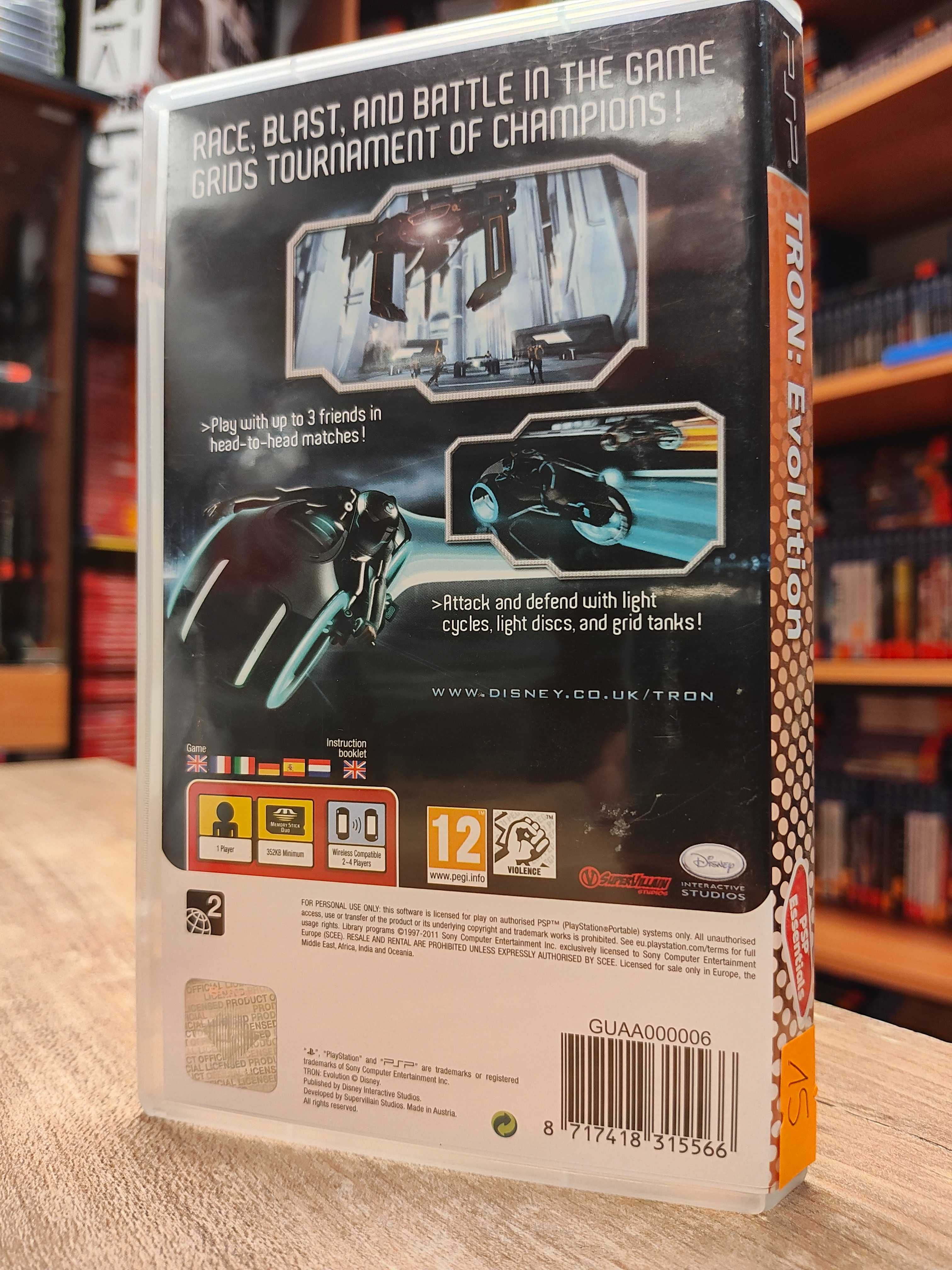 Tron Evolution PSP Sklep Wysyłka Wymiana