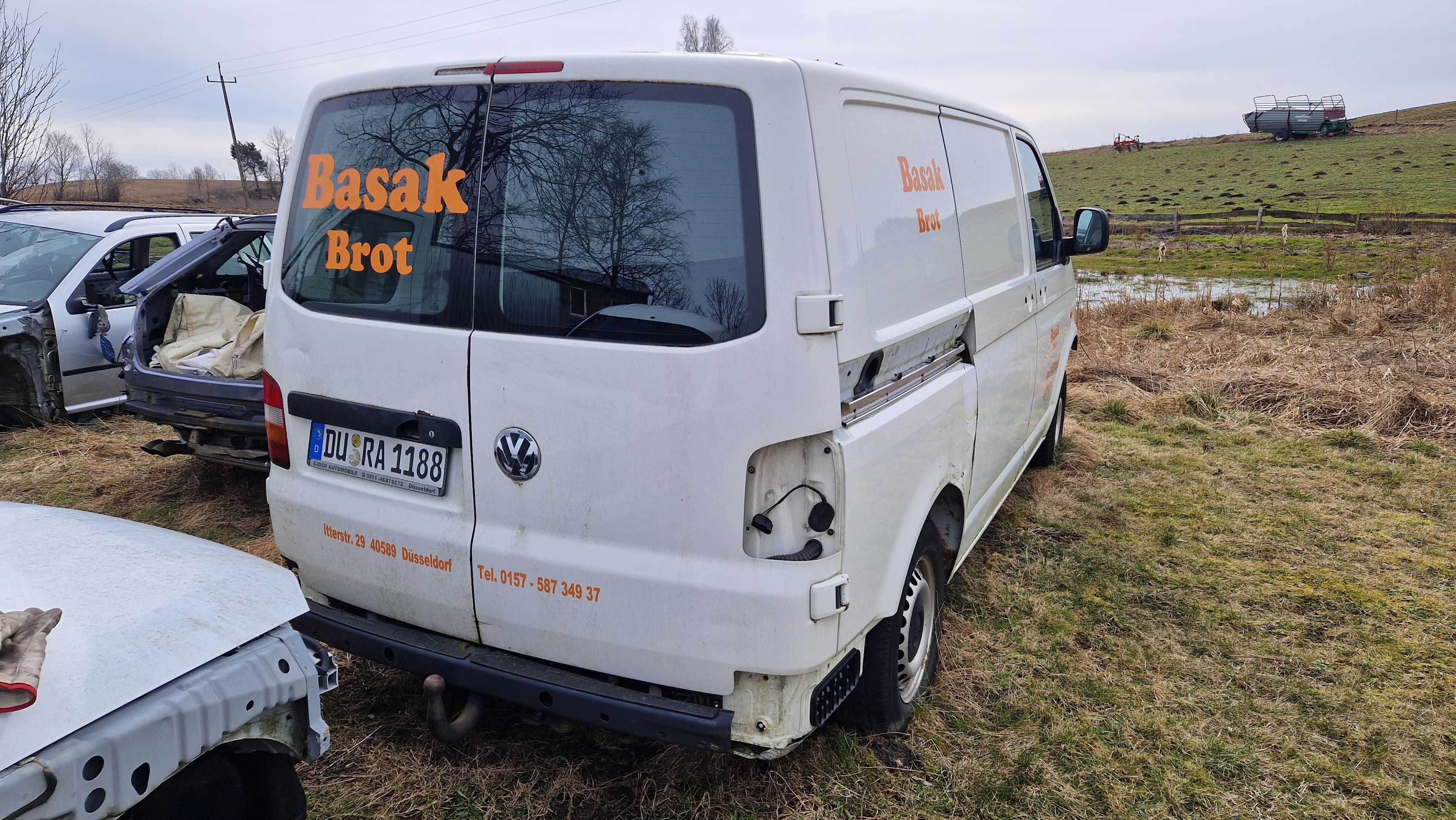 Vw T5 drzwi tył skrzydełka drzwi boczne lewe prawe