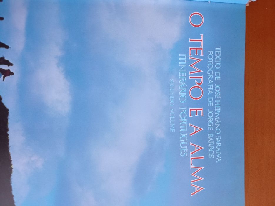 2 livros de José Hermano Saraiva ,o tempo e a alma Itenerario Portuguê