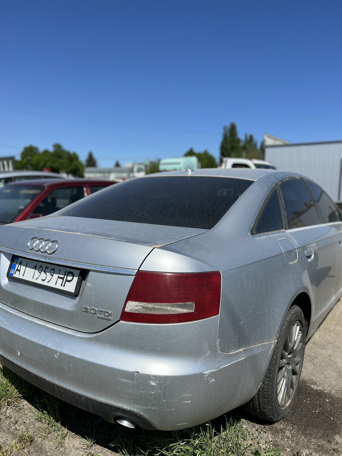 Ауді А6 C6 quattro перескочили цепки