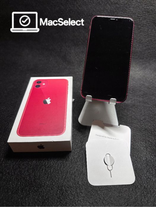 iPhone 11 64GB czerwony Bardzo dobry stan Pudełko