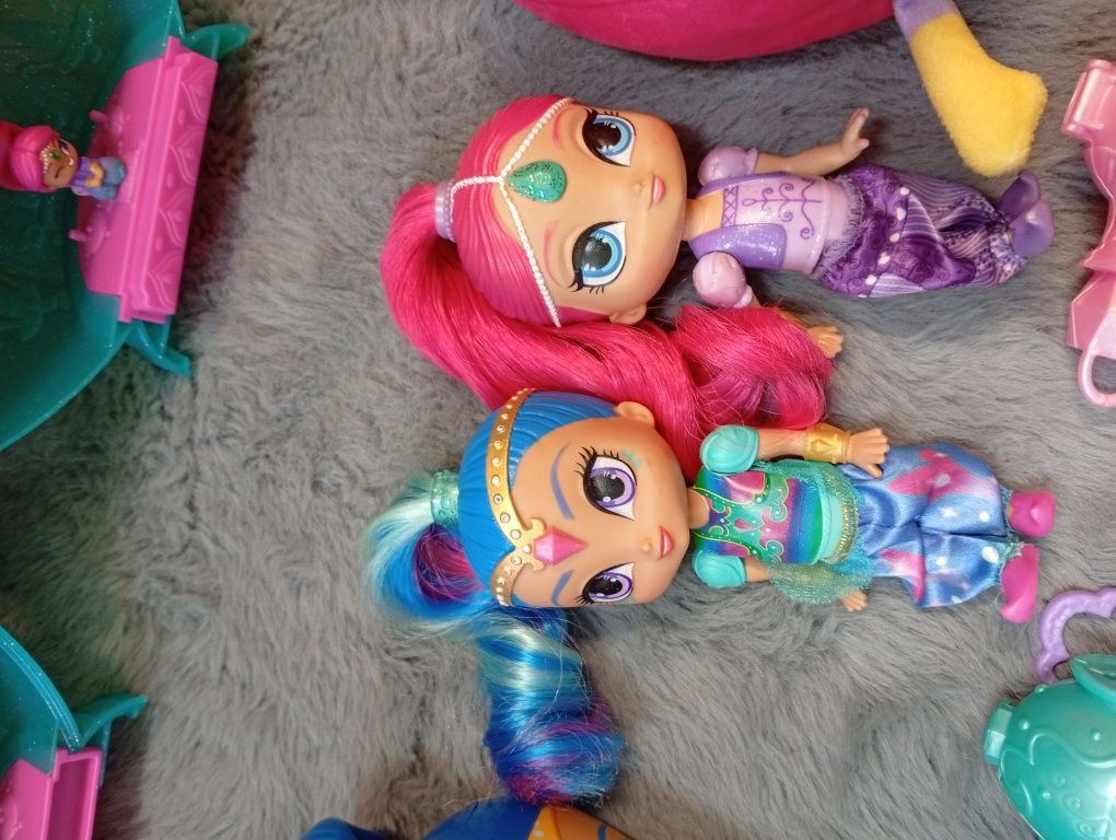 Duży zestaw Shimmer i Shine