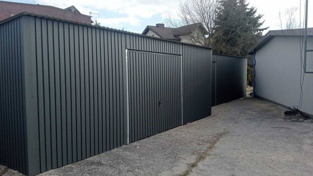 Garaż blaszany blaszak Kielce BRAMSTAL