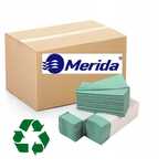 Ręcznik papierowy makulatura Merida zielony 4000