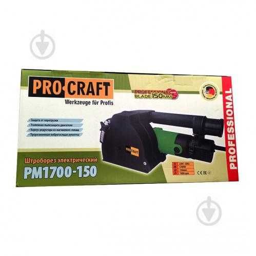 Штроборез Procraft PM2500-230.  1700-150