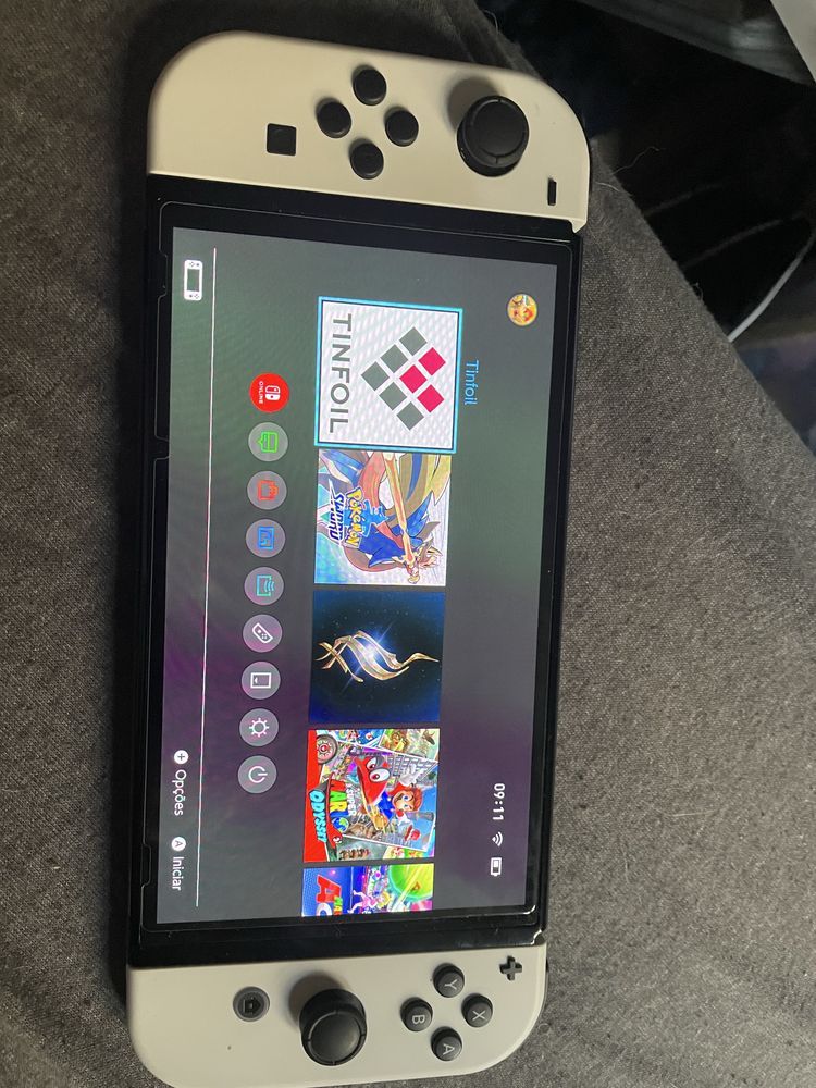 Nintendo switch oled desbloqueada
