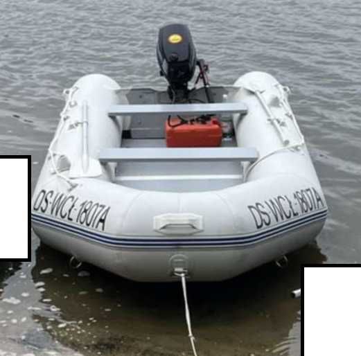 Sprzedam Ponton 7 os. PRO MARINE  - USZKODZONY