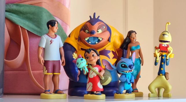 Miniaturas colecionáveis Disney - Lilo e Stitch