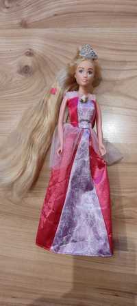 Lalka Księżniczka Princess Barbie dlugie włosy.