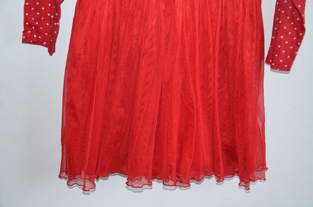 sukienka Mikołaj renifer  9 - 10 lat czerwona 134 cm