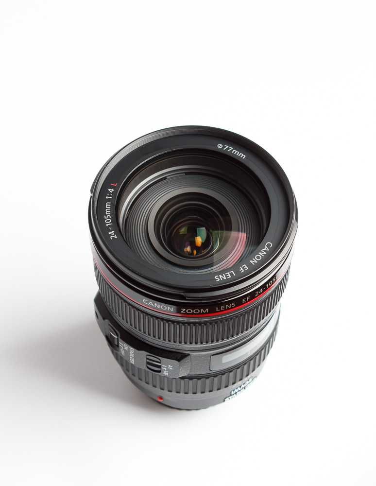 Canon EF 24-105mm f/4L IS USM, состояние как новый, работает отлично