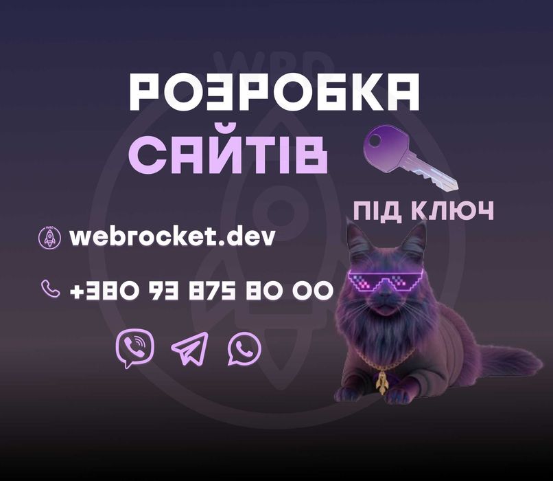 Розробка сайтів: Односторінковий, Багатосторінковий, Інтернет-магазин