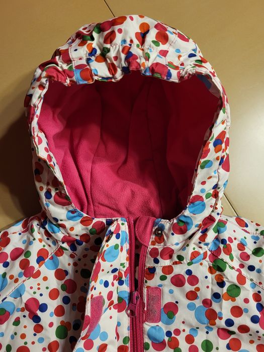 Kurtka zimowa dziewczeca rozmiar 110/116