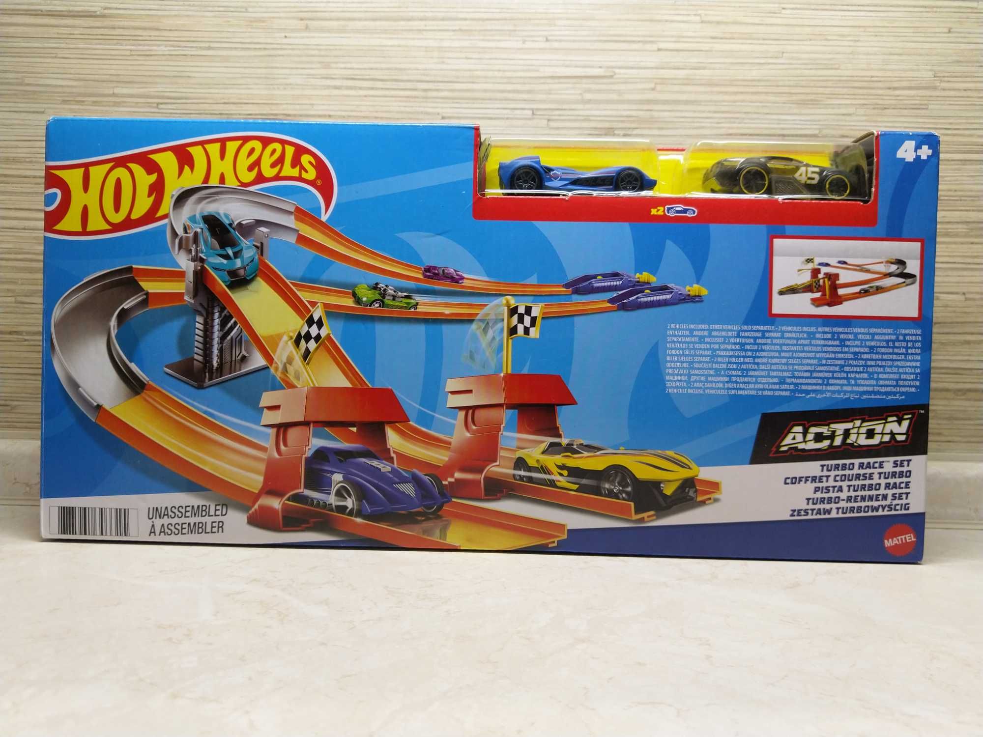 NAJTANIEJ HW Turbo Wyścig Hot Wheels + Autka Wysyłka