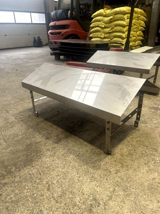 Osłona kominowa nowy, daszek kominowy, stal nierdzewna, na wymiar, VAT