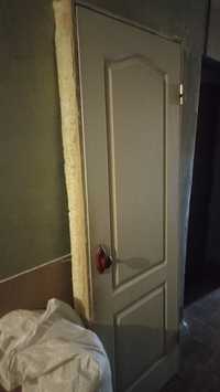 Дверь МДФ белая  70 см