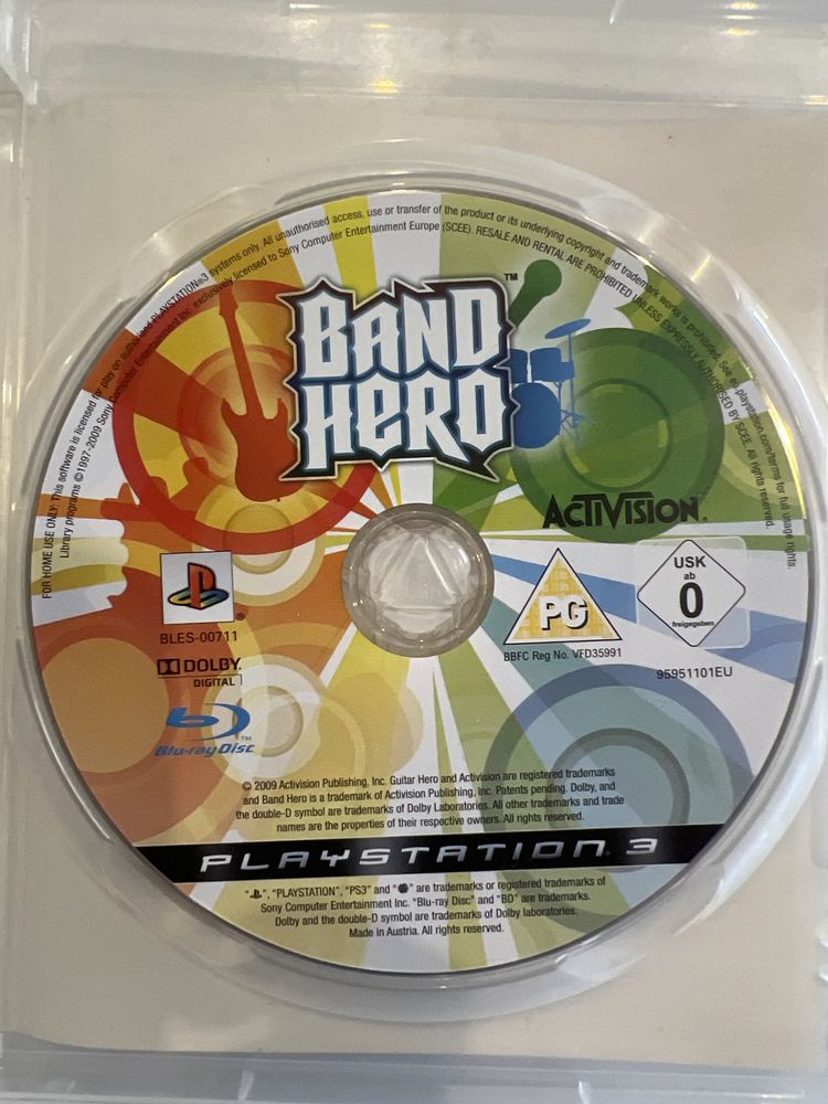 PS3 Jogo Band Hero