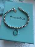 Браслет цепочка в стилі Тіффані Tiffany з сердечком