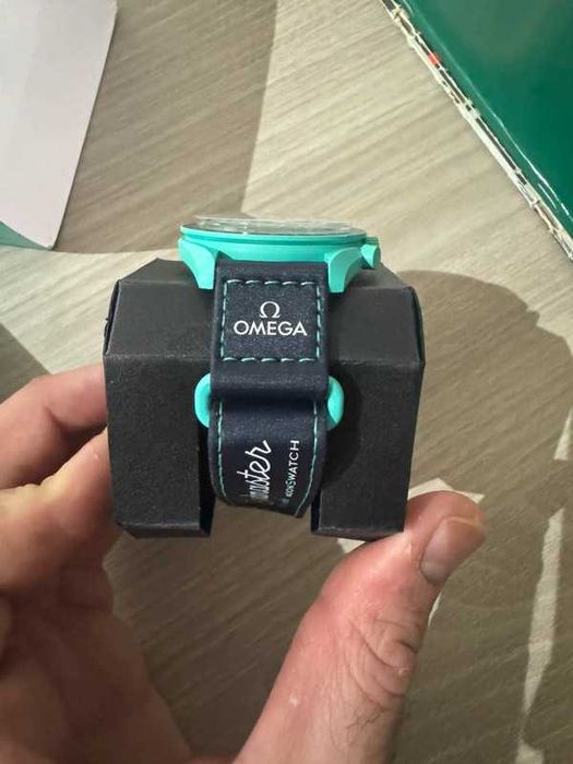 Omega x Swatch Mission Polar Lights SO33L103 - Kup Teraz