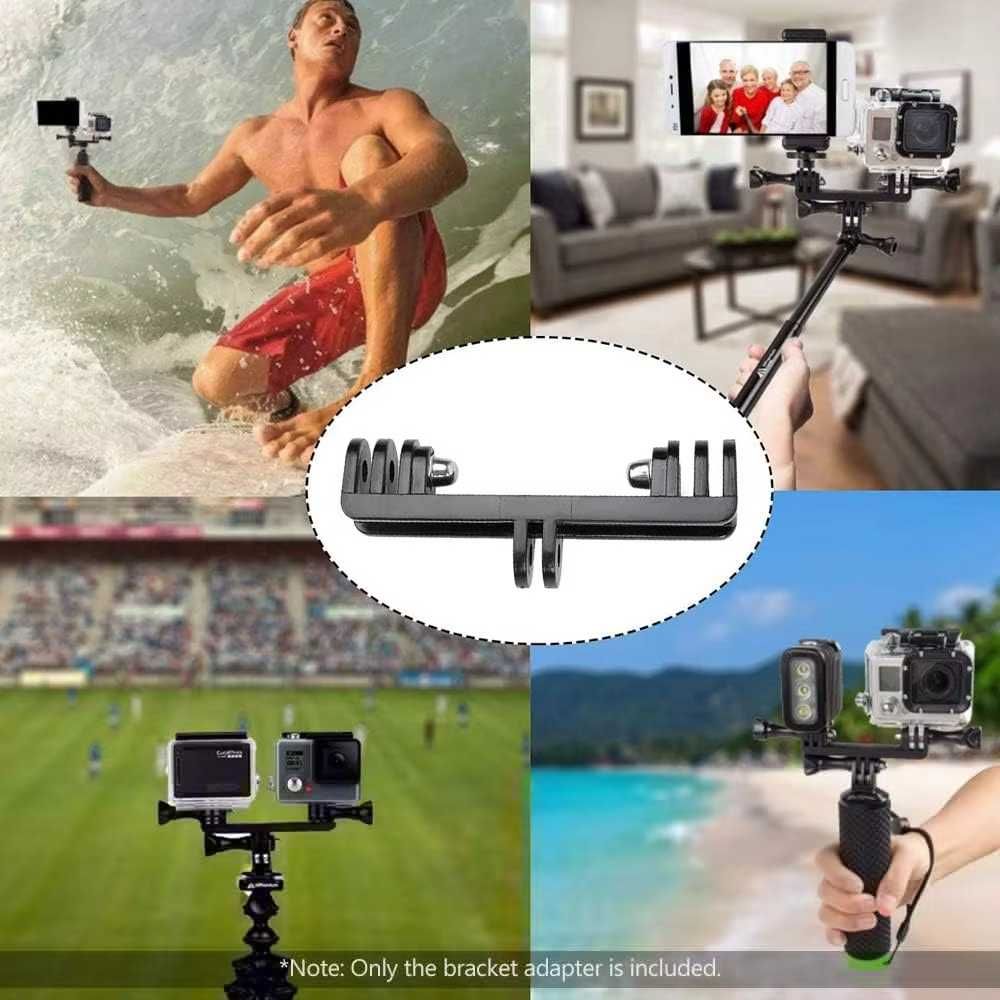 Adapter rozdzielacz podwójny do kamer GoPro Hero DJI Action Insta360