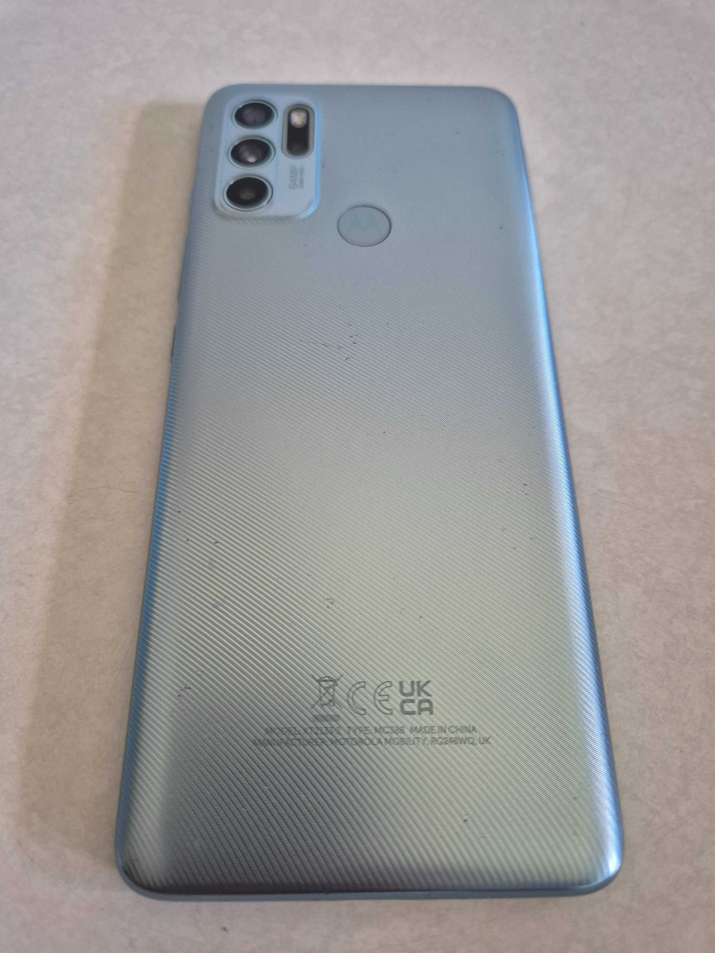 Motorola G60s, Android, 6 GB RAM i 128 GB pam wew, miętowy, 2 futerały