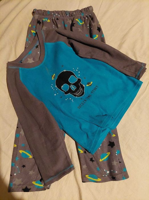 Pizama dziecięca Galaktyka rozmiar 134 cm