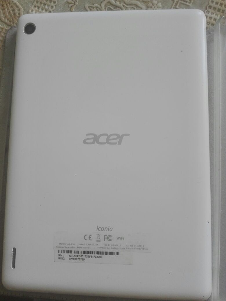 Продам планшет acer A1-810