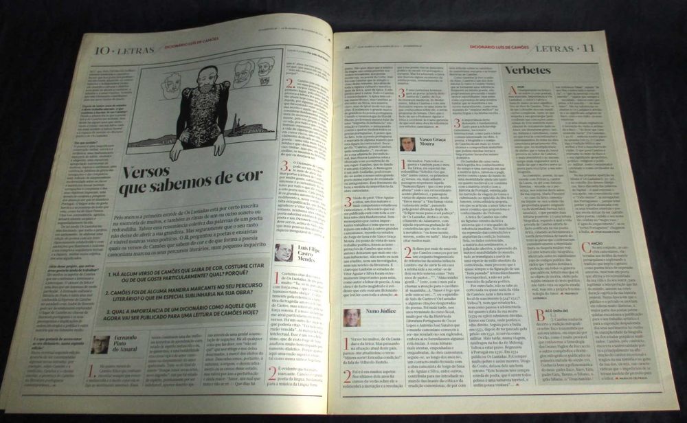 Jornal de Letras Artes e Ideias Camões O Dicionário