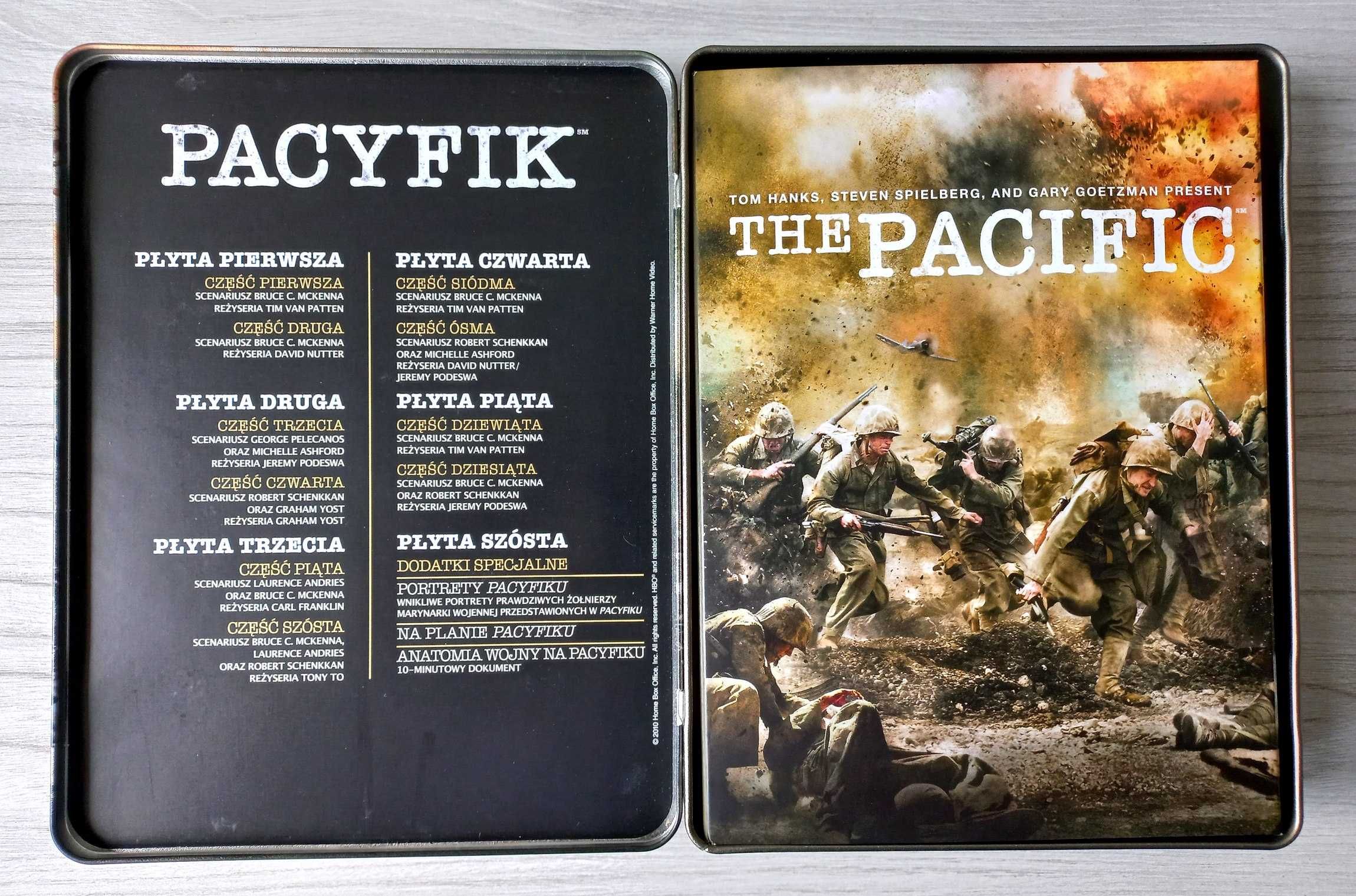 Serial "Pacyfik" 10 odcinków na 6 DVD