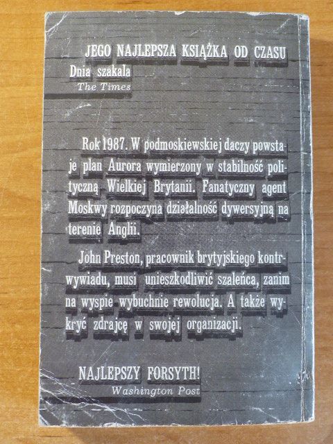 Frederick Forsyth - Czwarty protokół