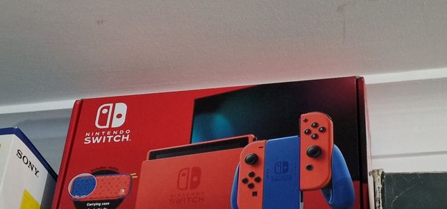 Nintendo switch v2 mario edition