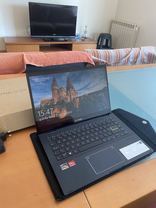 Asus Vivobook ryzen7 + acessorios