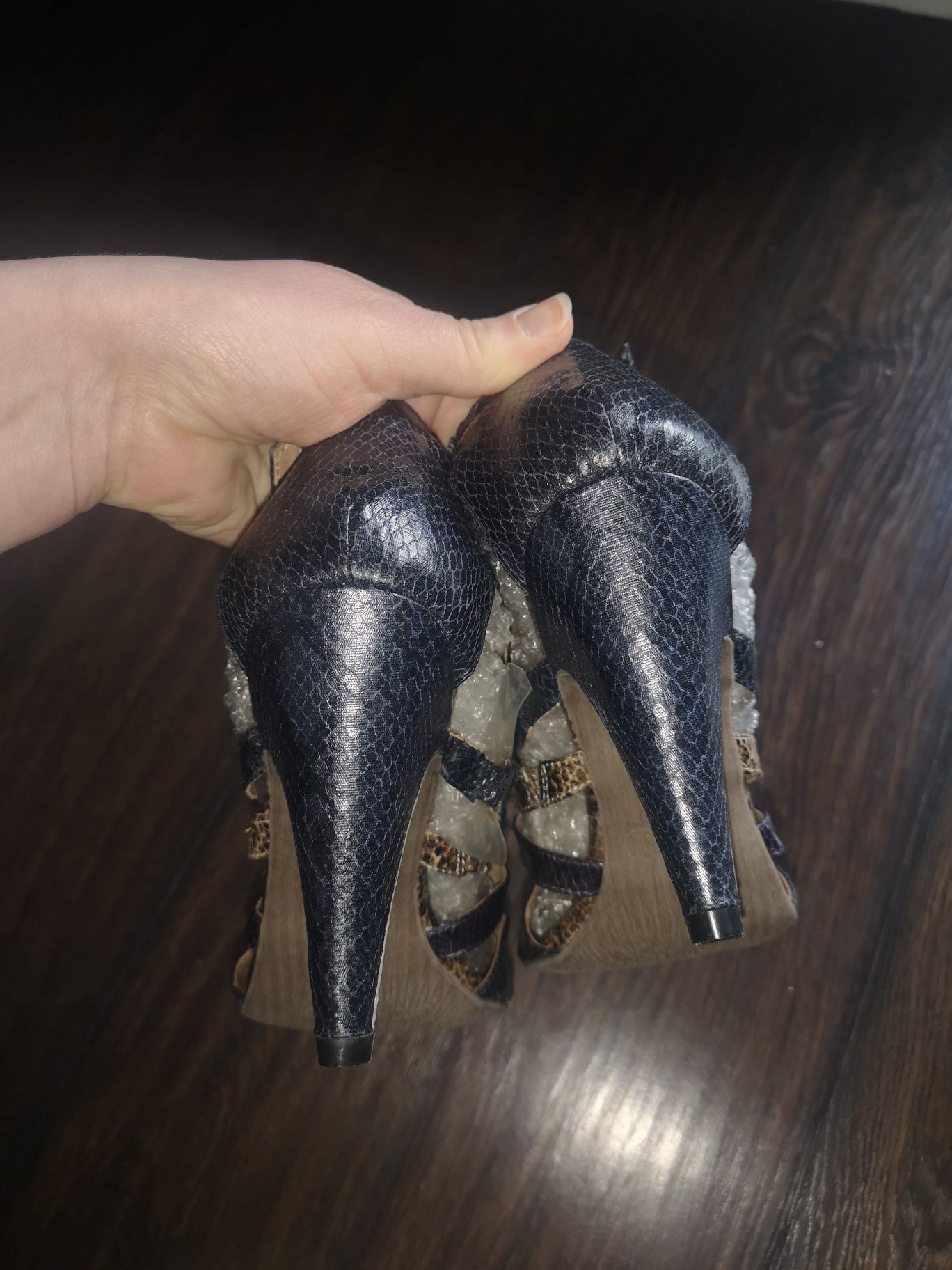 Graceland szpilki sandały na obcasie rozmiar 38