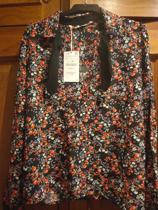 Blusas de mango e zar