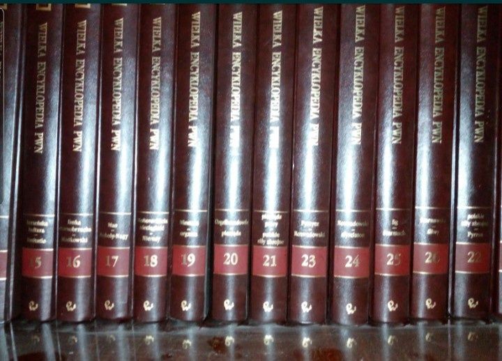 Wielka encyklopedia PWN tom 1 - 11 i  13 - 27 - praca zbiorowa. Nowe
