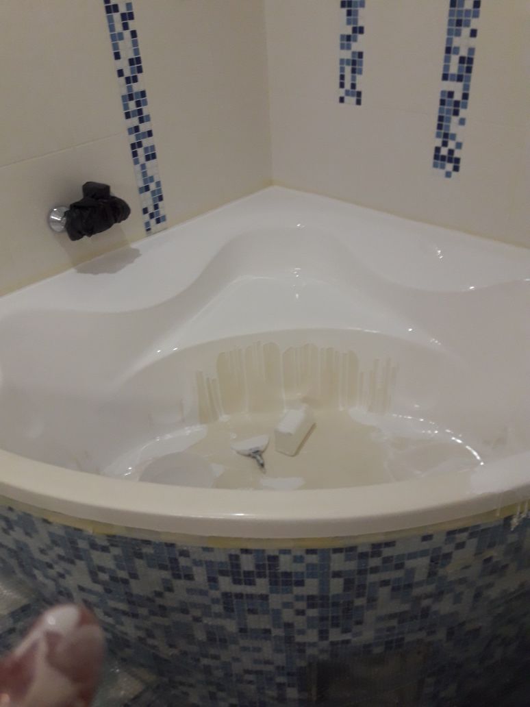 Реставрация ванн методом наливная ванна