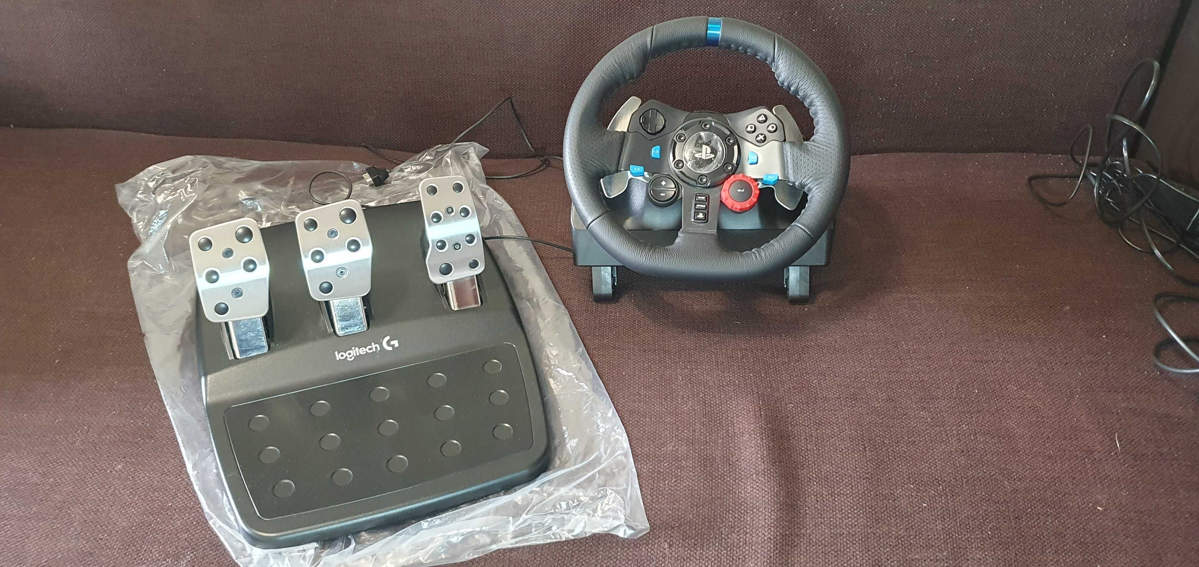 Logitech G29 Driving Force та педалі + перемикач швидкостей Sich