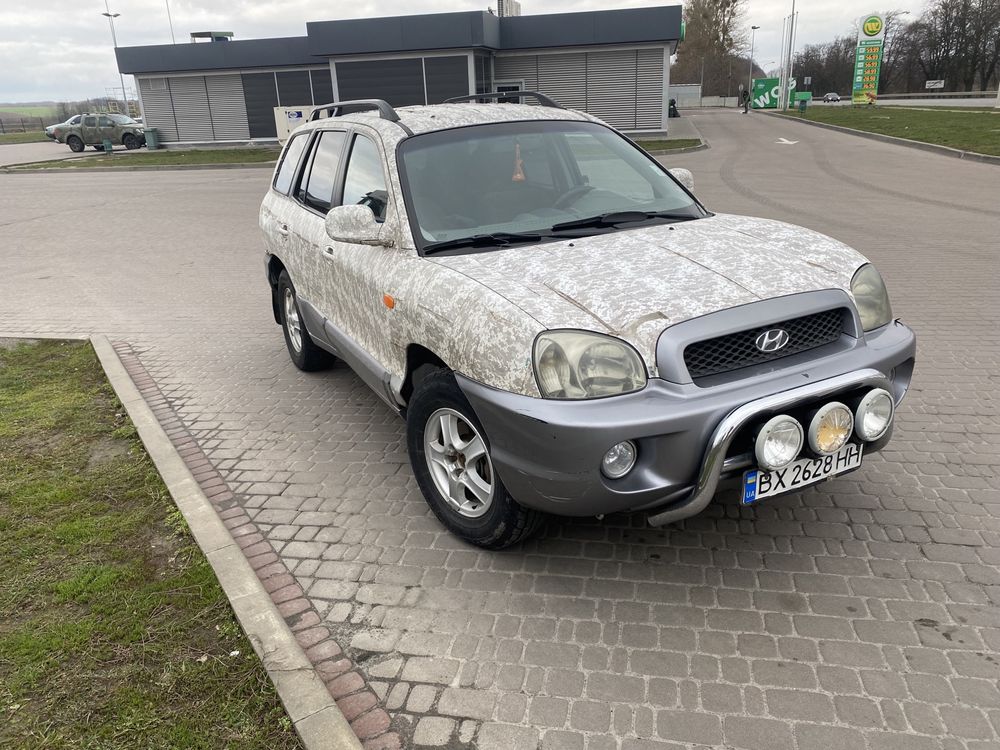 Hyundai Santa fe 2,4 бензин 2003 рік