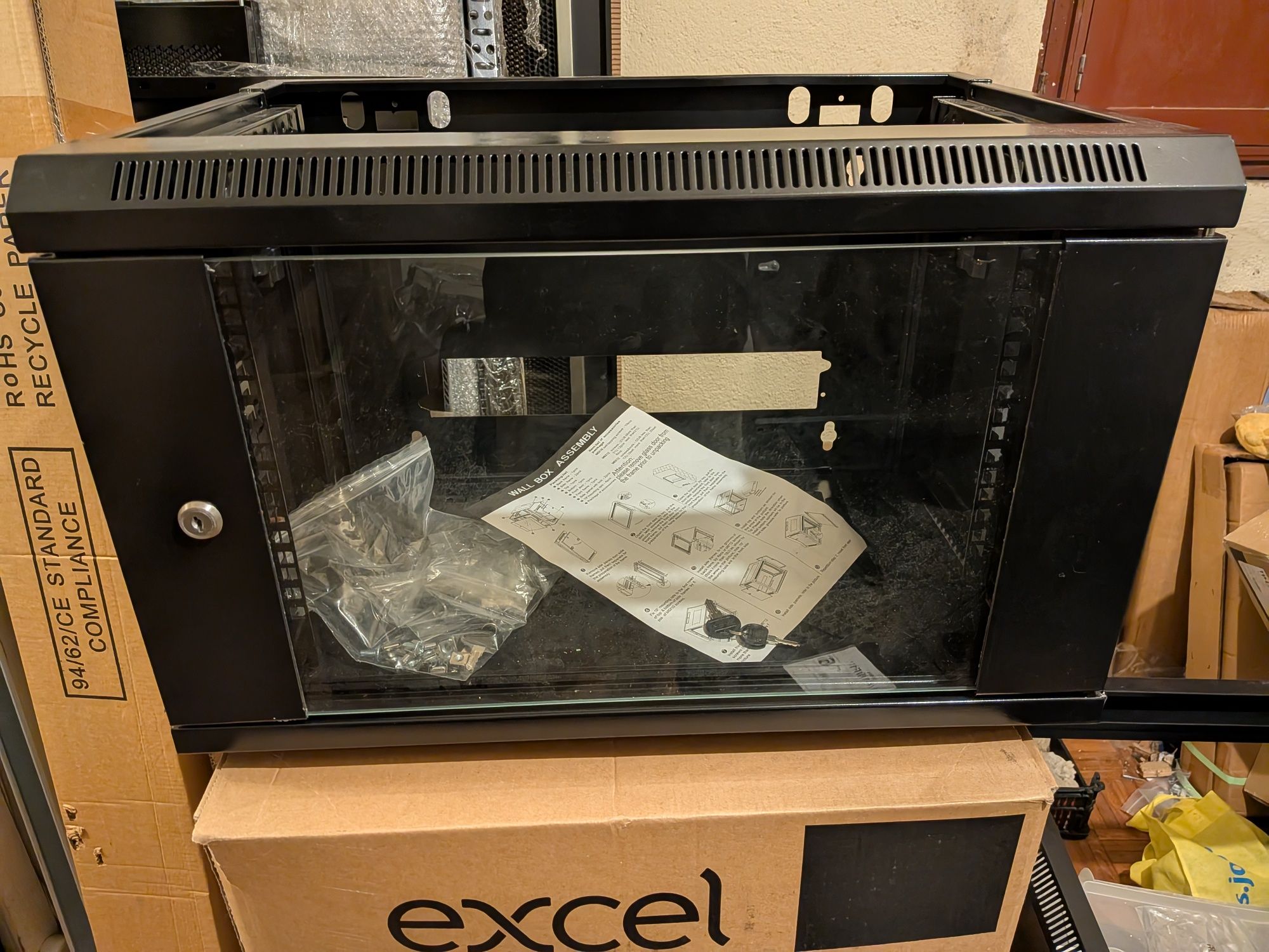 Bastidor de 6HU, marca Excel