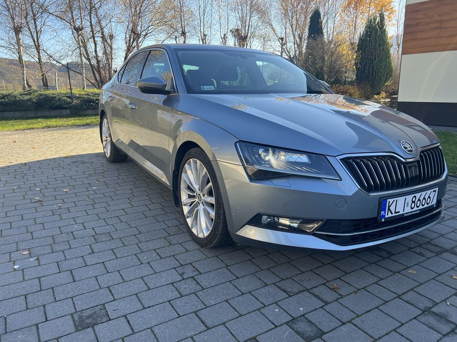 Skoda SUPERB III 2,0tdi 190km,DSG,bezwypadkowy,przebieg 105tys,krajowy