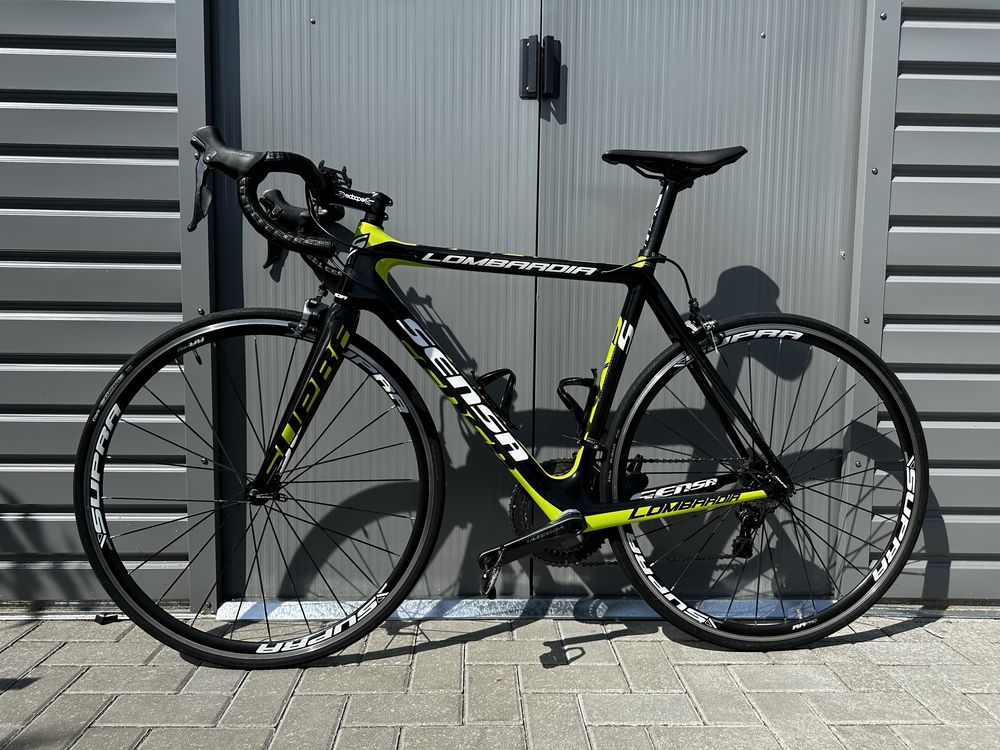 Sprzedam rower szosowy Sensa Lombardia carbon, licznik IGPS
