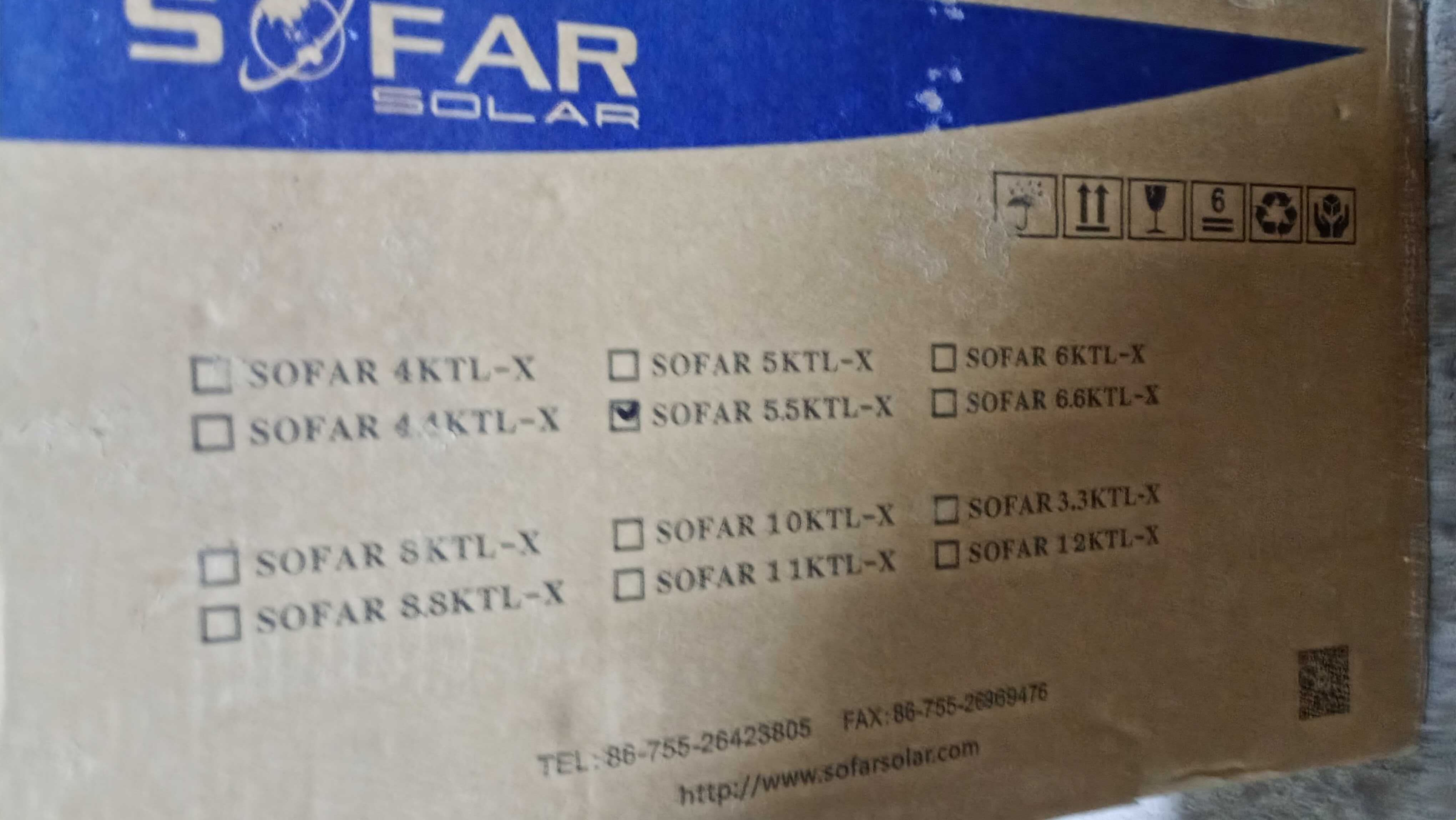 Inwerter SOFAR 5,5 KTLX 5,5 -Komis MADEJ Dębica