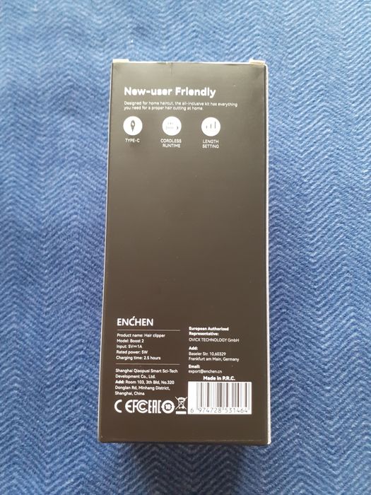 Xiaomi Enchen Boost 2, нова, машинка для стрижки