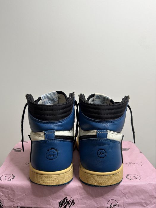 Certyfikat autentyczności Nike Air Jordan 1 High Fragment Travis Scott