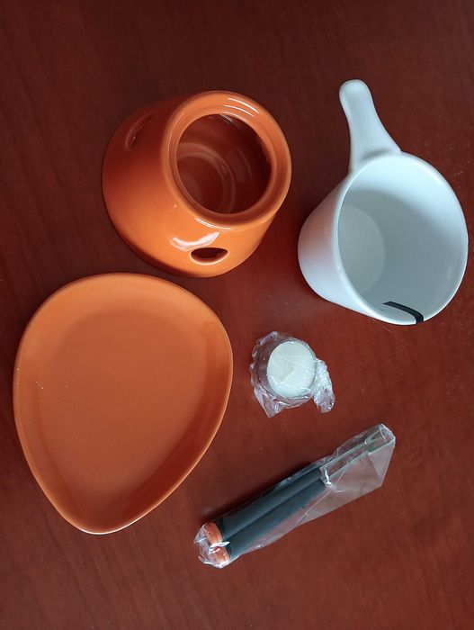 Fondue de Chocolate em Cerâmica